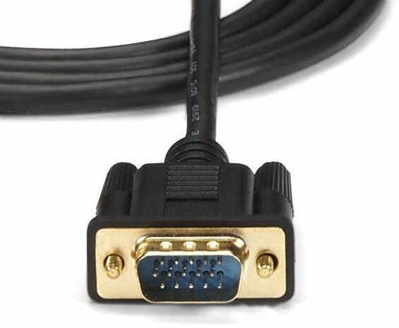 HDMI naar VGA actieve converterkabel (3 meter, 1920 x 1200, 1080p)