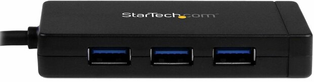 3-Poort USB 3.0 Hub (met USB-C en Gigabit Ethernet, incl. stroomadapter)