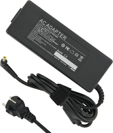 Notebook Power Adapter voor Acer (5,5 x 1,7 mm, 19 Volt, 4,74 A, 90 Watt)