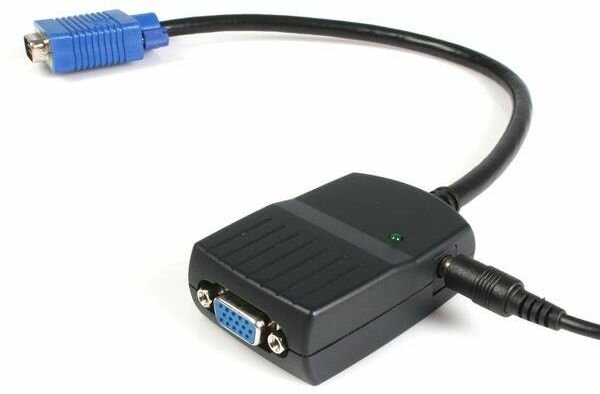 2-poort VGA Video splitter (USB powered)