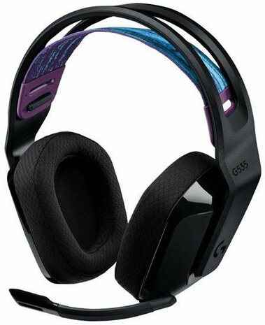 G535 Lightspeed Wireless Gaming Headset (full size, zwart)