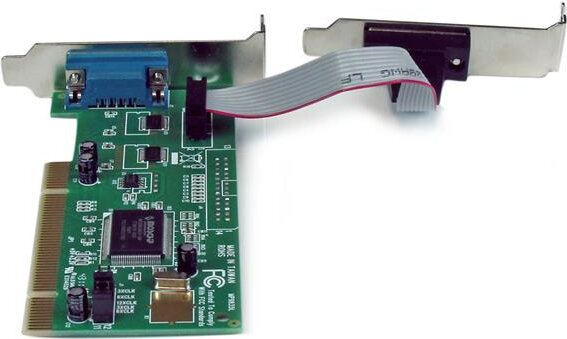 Low Profile PCI 2 poort 16550 Serial kaart