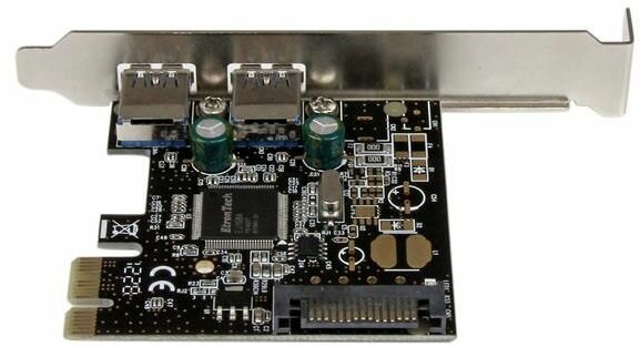 PCI Express SuperSpeed USB 3.0 Controller (2 poorten, S-ATA Power)