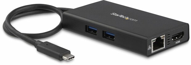 USB-C Multifunction Adapter (4K HDMI, GBLAN, USB 3.0)