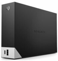 14.000 GB One Touch Harddrive met hub (USB 3.0, zwart, Seagate Rescue Data Recovery)