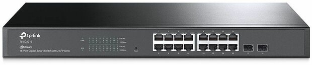 TL-SG2218 JetStreamT 16-poort Gigabit Smart Switch (met 2 Gigabit SFP slots)