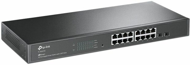 TL-SG2218 JetStreamT 16-poort Gigabit Smart Switch (met 2 Gigabit SFP slots)