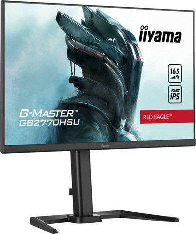 GB2770HSU-B5 27&quot; Full HD ETE, 165 Hz, Gmaster, HDMI, DisplayPort, USB, 0,8 ms, in hoogte verstelbaar, zwart