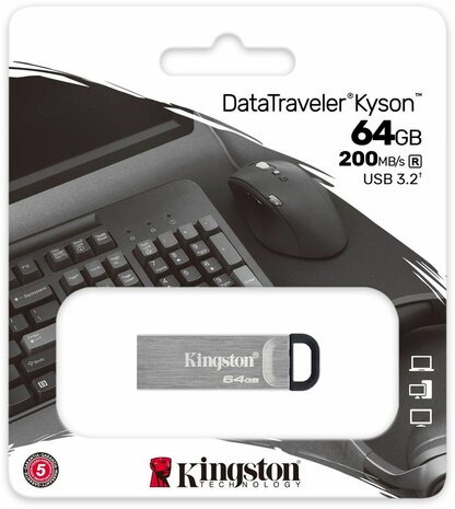 DTKN/64GB DataTraveler Kyson USB flash drive 64 GB (USB 3.2 Gen 1)