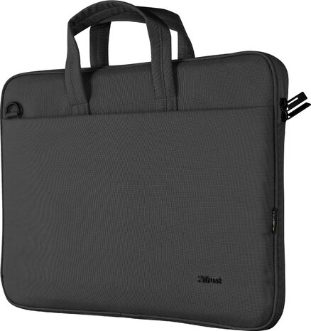 Bologna Laptop Bag (16&quot;, eco, zwart)