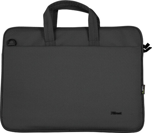 Bologna Laptop Bag (16&quot;, eco, zwart)