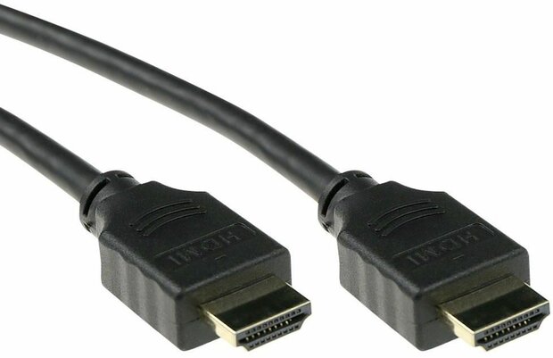 AK3942 Premium High Speed HDMI-kabel met Ethernet M/M (1 m, shielded, 4K support, zwart)