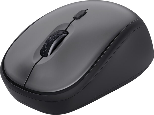 Yvi+ Wireless Mouse (1600 dpi, zwart)