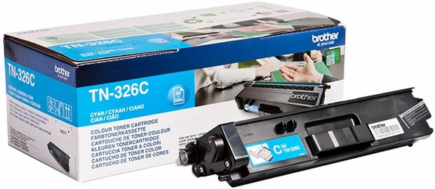 TN-326C toner cyaan (3.500 afdrukken)