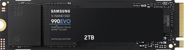 2000 GB 990 EVO MZ-V9E2T0BW SSD (M.2 2280, PCI Express 5.0 x4 NVMe, 256-bit AES, TCG Opal Encryption 2.0)