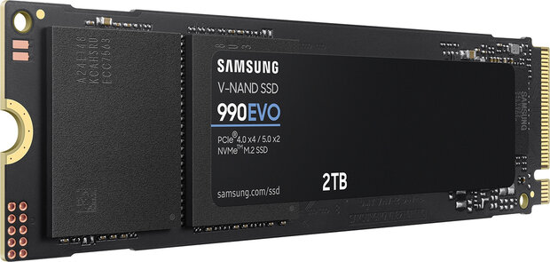 2000 GB 990 EVO MZ-V9E2T0BW SSD (M.2 2280, PCI Express 5.0 x4 NVMe, 256-bit AES, TCG Opal Encryption 2.0)