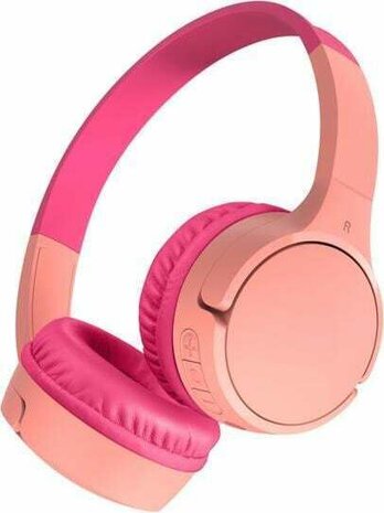 SoundForm Mini Headphones (met micro, Bluetooth, roze)