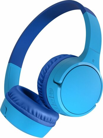 SoundForm Mini Headphones (met micro, Bluetooth, blauw)