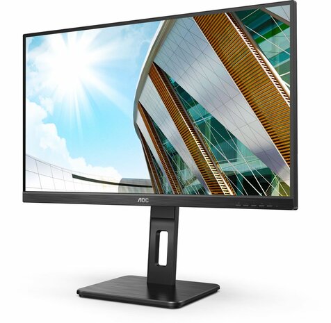 Q27P2Q LED 27&quot;, 2560 x 1440 1440p Quad HD, IPS, 300 cd/m&sup2;, 1000:1, 4 ms, HDMI, VGA, DisplayPort, speakers, zwart