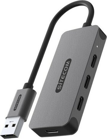 USB-A naar 4 x USB-C Hub