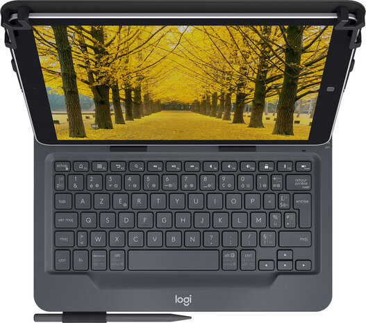 Universal Keyboard &amp; folio case (Bluetooth 3.0, Azerty FR)