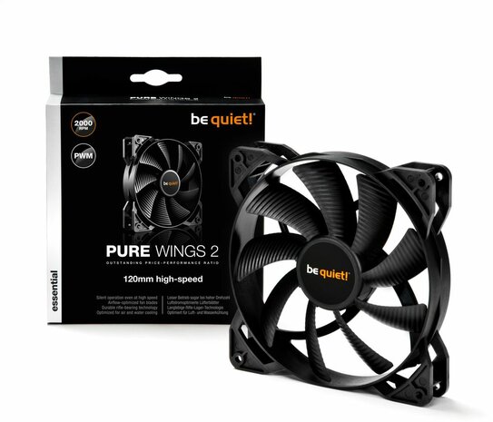 Pure Wings 2 Fan (120 mm, PWM, high-speed)