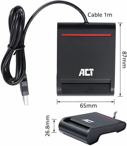 AC6015 USB Smartcard E-ID Reader