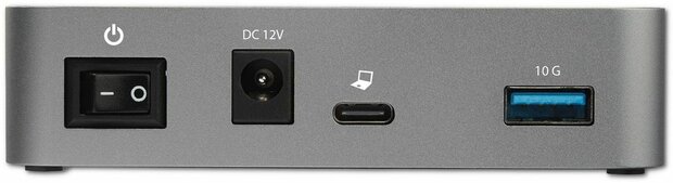 4-Poort USB-C Hub (USB 3.1 Gen 2 10 Gbps naar 4 x USB-A, incl. stroomadapter)