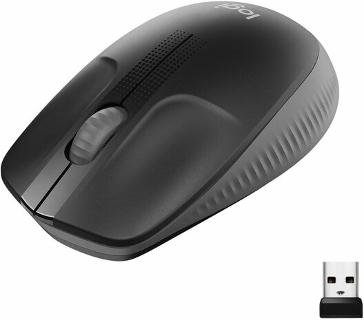 M190 Wireless Mouse (zwart)