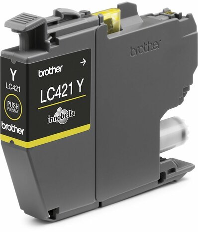 LC421Y inkjetcartridge geel (200 afdrukken)