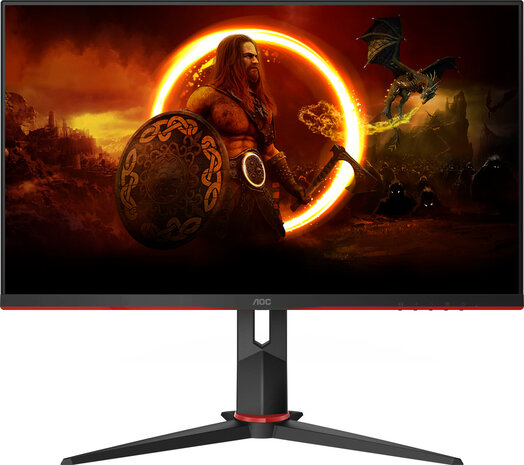 Gaming 27G2ZN3/BK LED 27&quot;, 1920 x 1080 Full HD, 280 Hz, VA, 4000:1, HDR10, 0,5 ms, 2 x HDMI, DisplayPort, zwart/rood