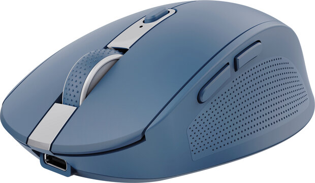 Ozaa Compact Wireless Mouse (blauw)