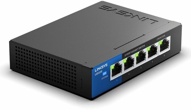 LGS105-EU-RTL Gigabit Switch (5 poorten)