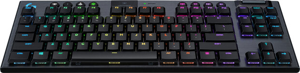 G915 TKL Tenkeyless LightSpeed Wireless RGB Mechanical Gaming Keyboard (draadloos + Bluetooth, Azerty FR)