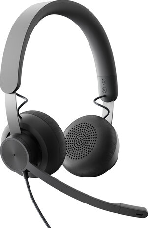 Zone Wired Headset (on-ear, active noise cancelling, USB-C, grafiet)