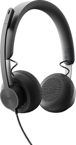 Zone Wired Headset (on-ear, active noise cancelling, USB-C, grafiet)