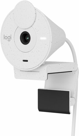 Brio 300 Webcam (2 Mpix, 1920 x 1080, 720p, 1080p, audio, USB-C, wit)