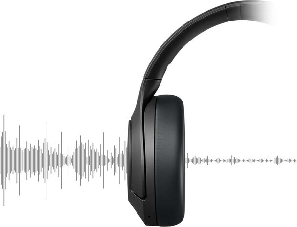 TAH8506 Headset (Bluetooth, active noise cancelling, 2,5 mm jack, zwart)