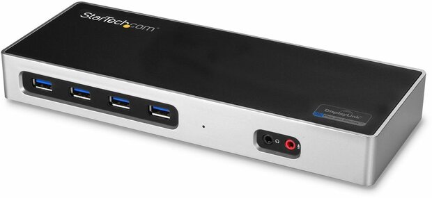 DK30A2DH USB-C / USB 3.0 Docking Station (4K dual monitors, USB-C, Thunderbolt 3, GBLAN)