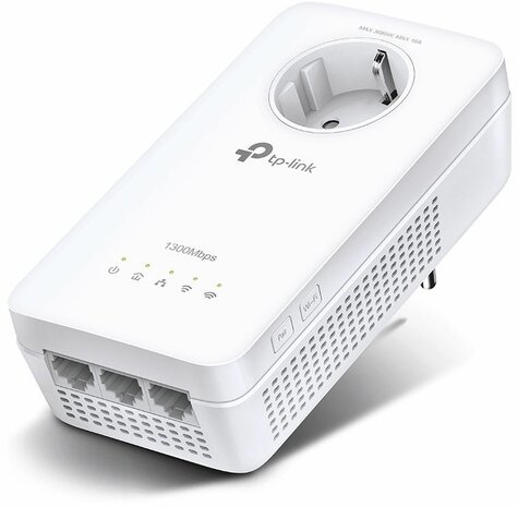 TL-WPA8631P Powerline (GigE, HomePlug AV, IEEE 1901, WLAN 802.11a/b/g/n/ac, dual band)