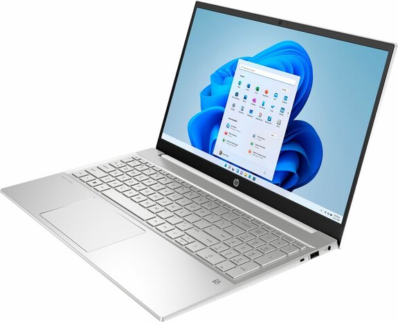 Pavilion 15-eg3008nb (15,6&quot; Full HD IPS, Intel Core i5-1335U, 16 GB RAM, 512 GB PCIe NVMe SSD, Intel Iris Xe, Windows 11 Home, zilver, Azerty)