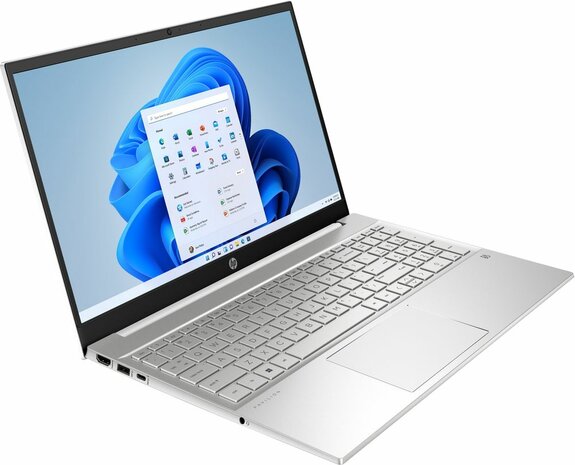 Pavilion 15-eg3008nb (15,6&quot; Full HD IPS, Intel Core i5-1335U, 16 GB RAM, 512 GB PCIe NVMe SSD, Intel Iris Xe, Windows 11 Home, zilver, Azerty)