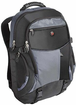 TCB001EU XL Notebook Backpac (18&quot;, zwart/blauw)