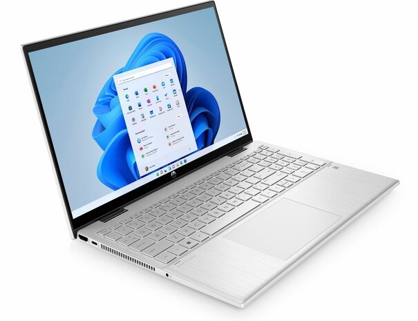 Pavilion x360 15-er1019nb (touch 15,6&quot; Full HD IPS, Intel Core i7-1255U, 16 GB RAM, 1000 GB PCIe SSD, Windows 11 Home, zilver, Azerty)