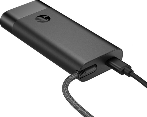 Laptop Charger USB-C (110 Watt, 2 output connectors, zwart)