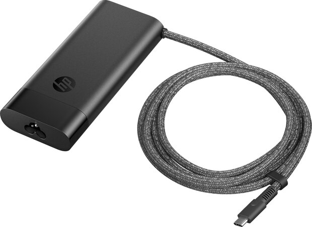 Laptop Charger USB-C (110 Watt, 2 output connectors, zwart)