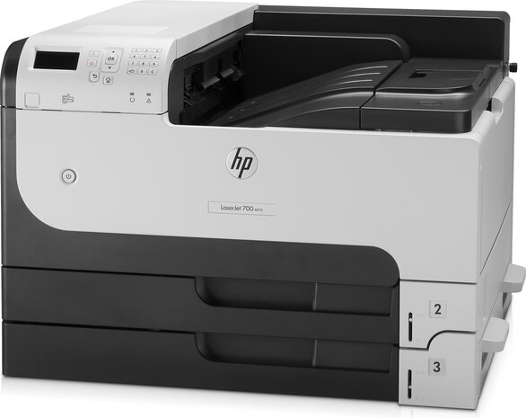 LaserJet Enterprise 700 Printer M712dn (monochrome, duplex, 1200 dpi, 41 ppm, USB)