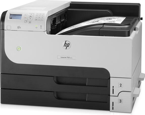 LaserJet Enterprise 700 Printer M712dn (monochrome, duplex, 1200 dpi, 41 ppm, USB)