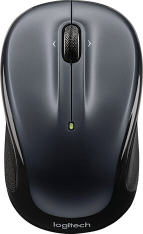 M325s Mouse (5 knoppen, USB-ontvanger, donkergrijs)