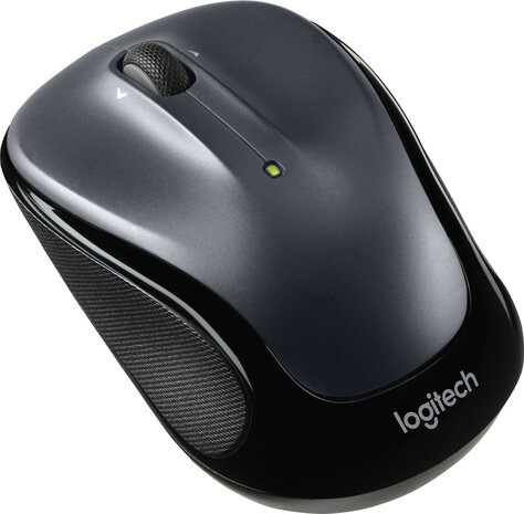 M325s Mouse (5 knoppen, USB-ontvanger, donkergrijs)